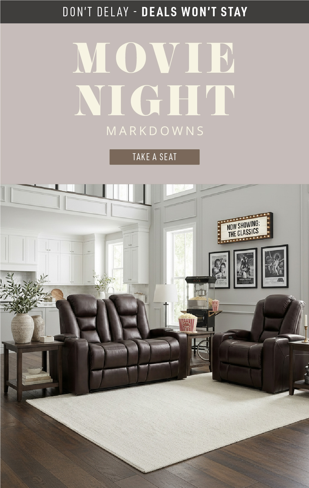 TheaterSeatStore.com Movie Night Markdowns