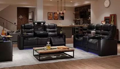 High Quality and Customizable Home Theater Sofa Seating: 30-Day Risk-Free  Returns