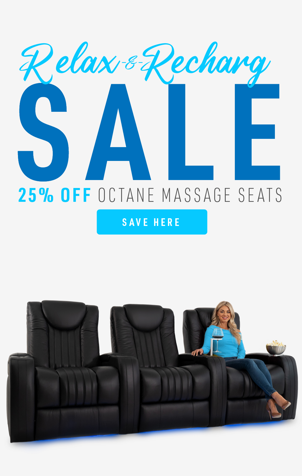 TheaterSeatStore.com Relax and Recharge Sale 2024