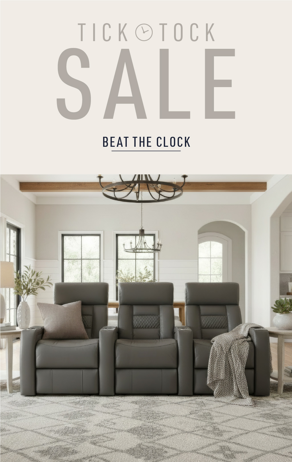 TheaterSeatStore.com Tick Tock Sale 2026