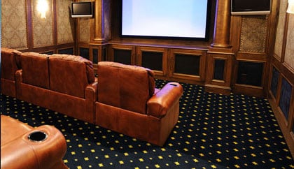 Featured image of post Home Theatre Door Ideas - Theater seating, home theater lighting, movie posters, art deco lighting.